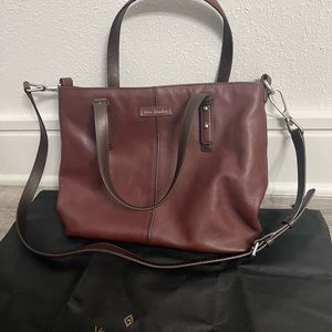Vera Bradley Leather Satchel/Tote